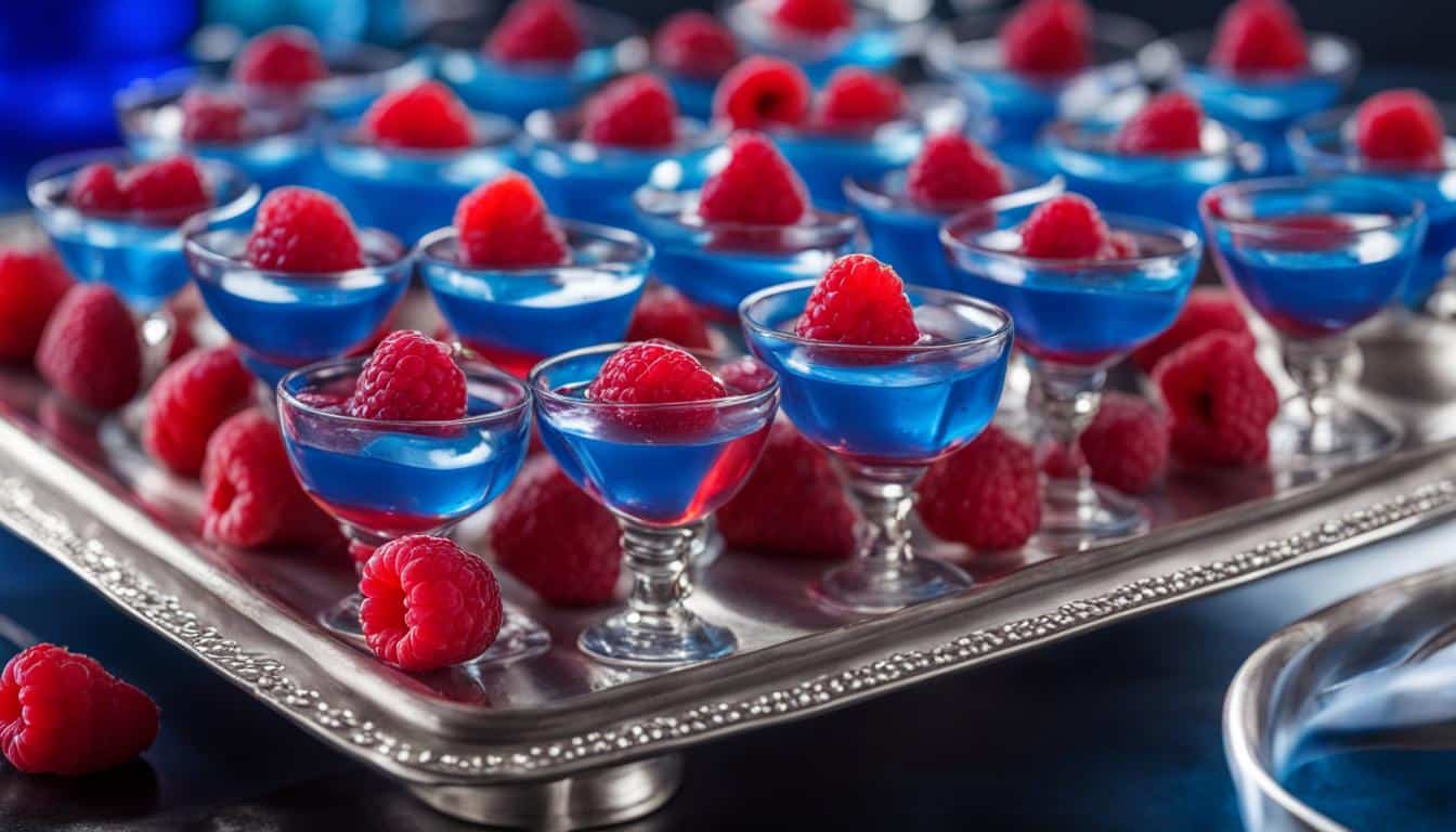 Creating The Perfect Blue Raspberry Jello Shots At Home