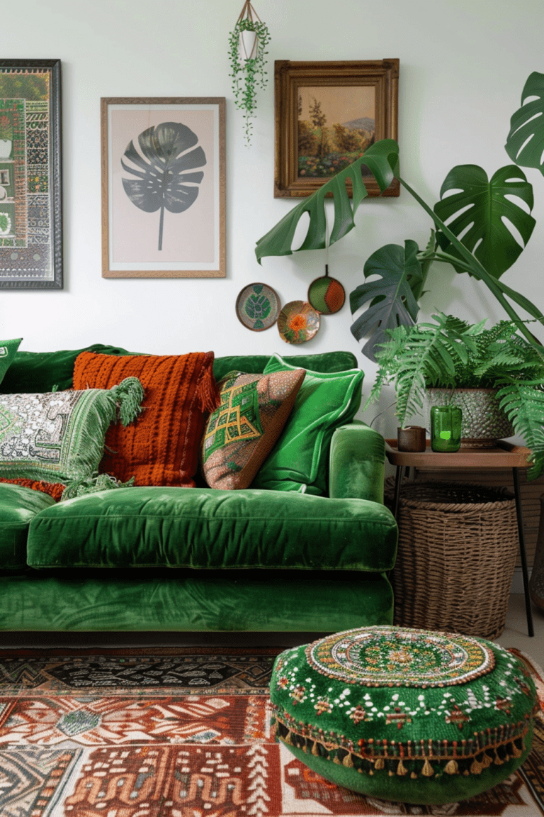 Green Boho Bedroom Ideas Courtneys World