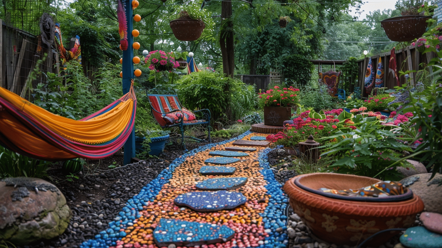 29 Hippie Garden Ideas To Transform Your Outdoor Space - Courtneys World