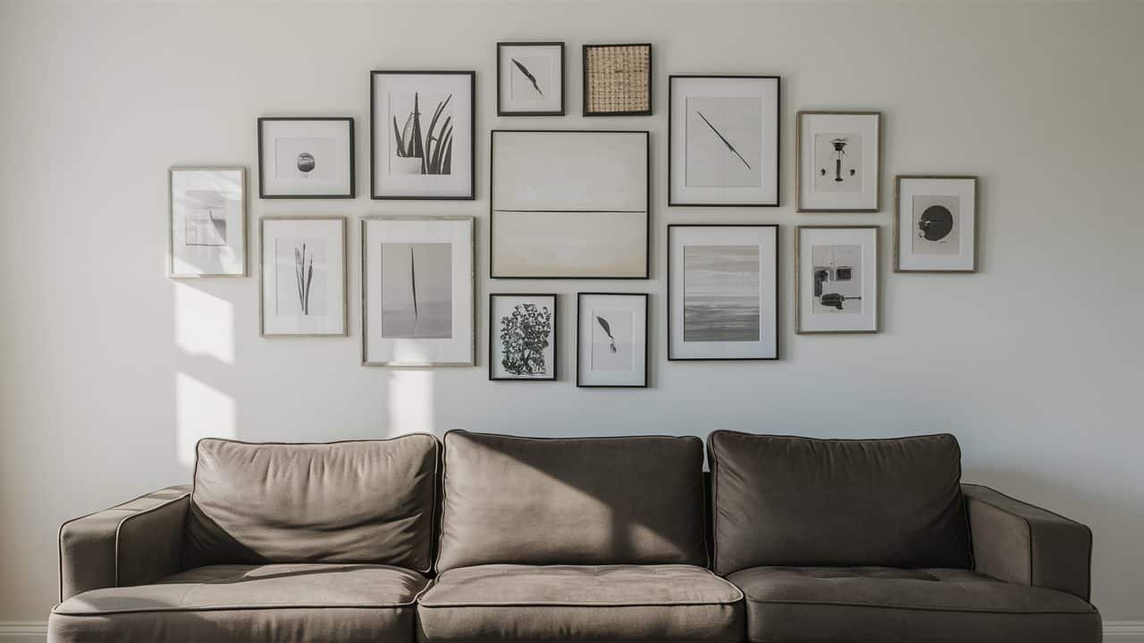 Curated visual reference: Gallery Detail: 29 Minimalist Wall Decor Inspiration Above Your Couch