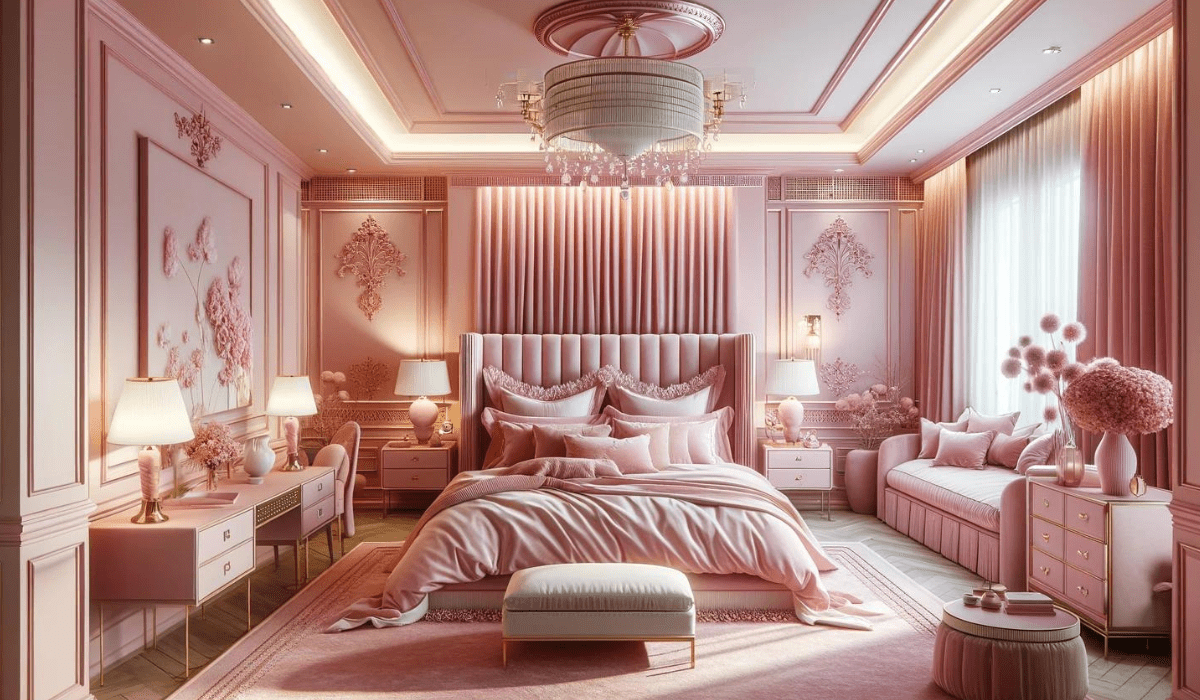 29 Dreamy Pink Bedroom Ideas For A Chic And Cozy Space - Courtneys World