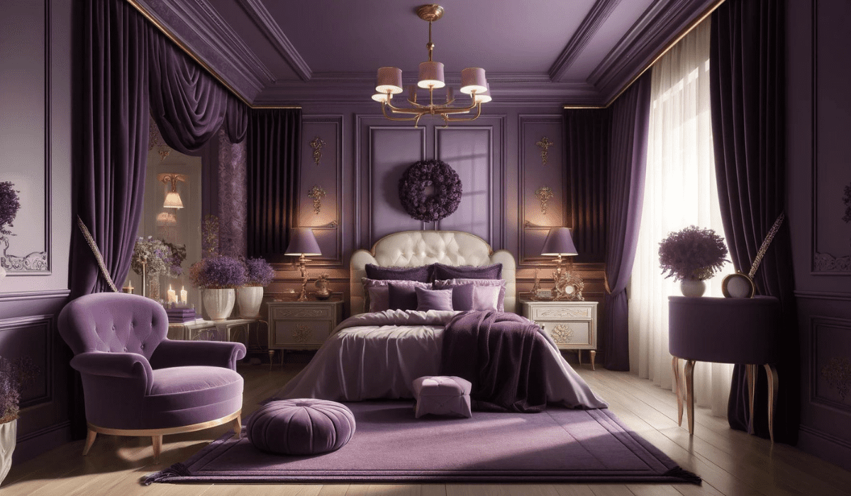 29 Purple Bedrooms To Infuse Your Space With Royal Elegance - Courtneys ...