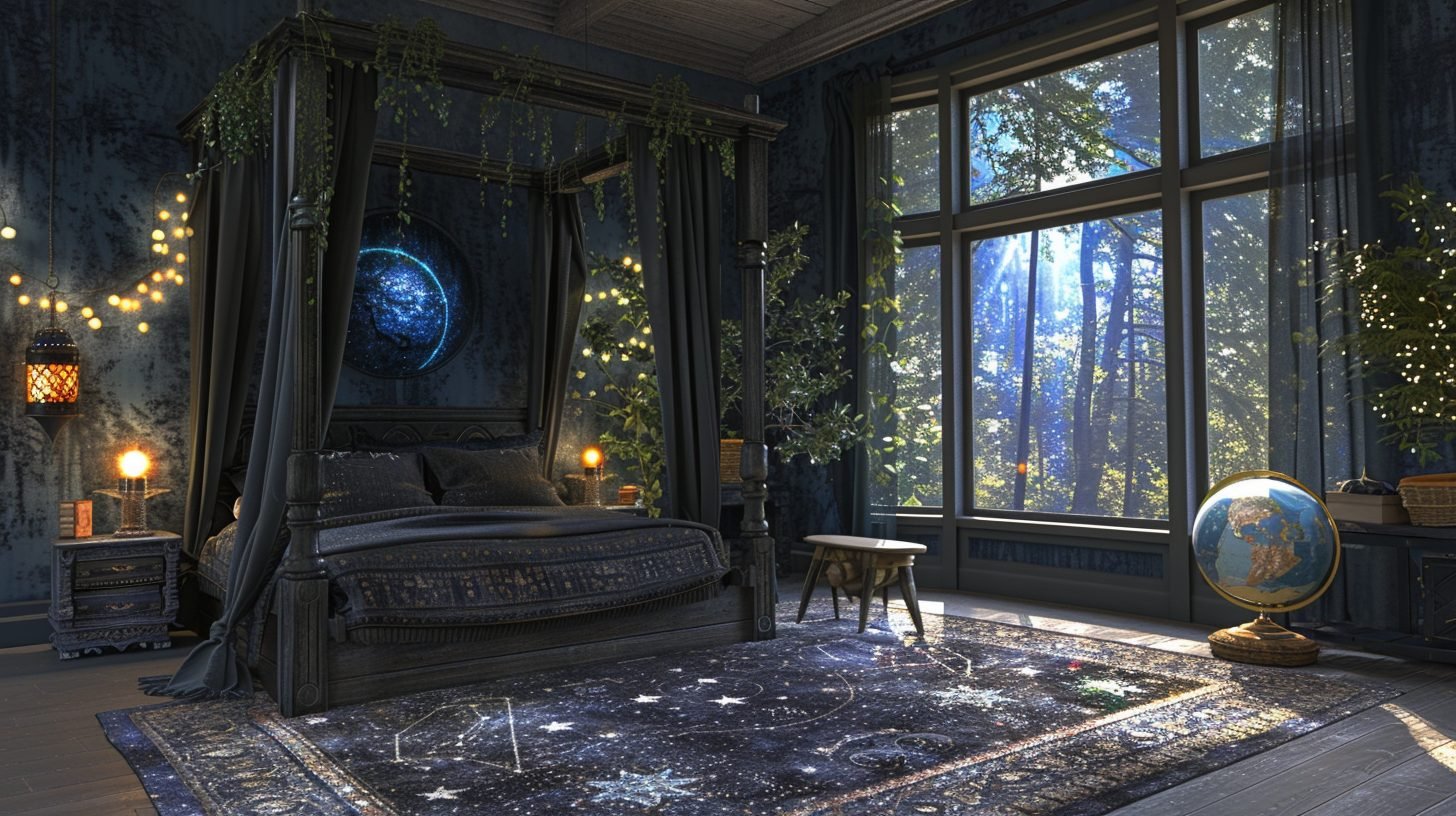 29 Goth Bedroom Ideas To Create A Mysterious And Enchanting Space ...
