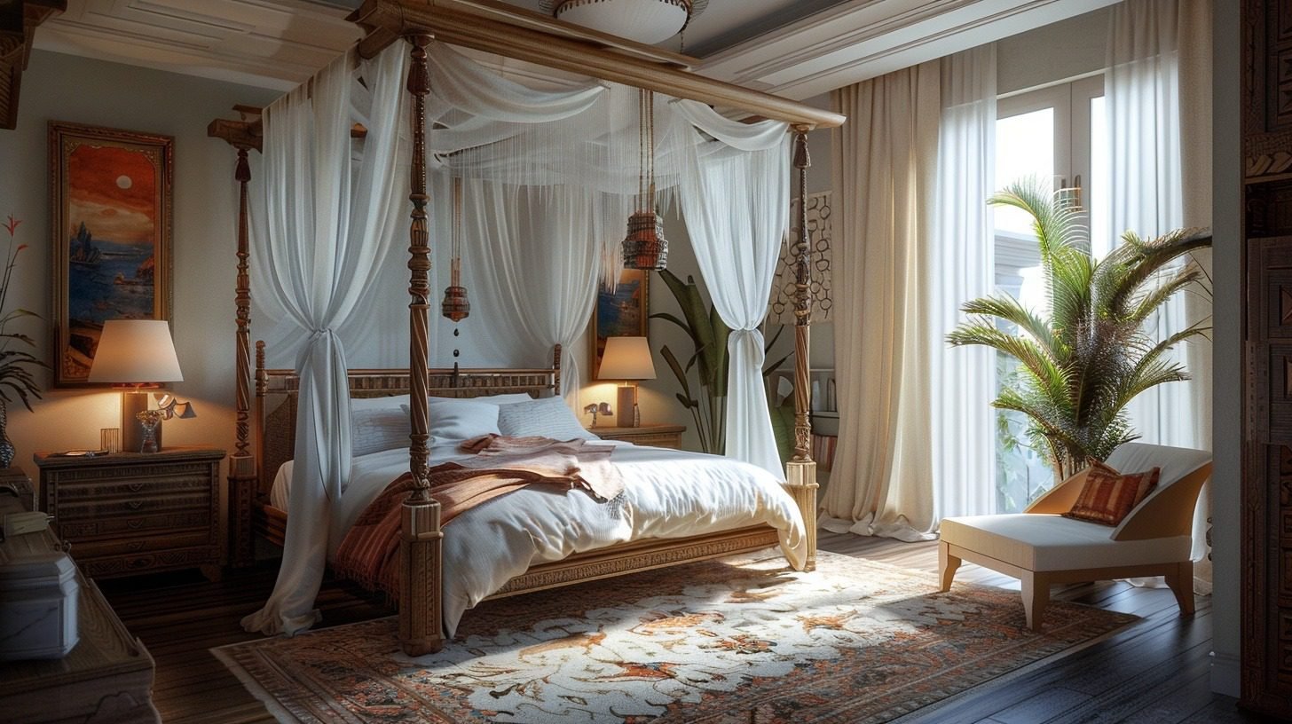 29 Canopy Bed Ideas For A Luxurious Bedroom Makeover - Courtneys World