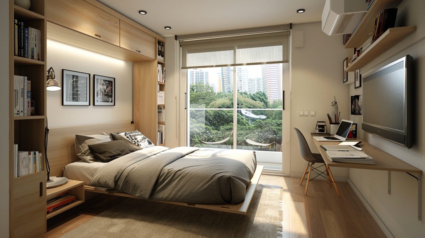 29 Tiny Bedroom Decor Ideas To Maximize Your Small Space - Courtneys World