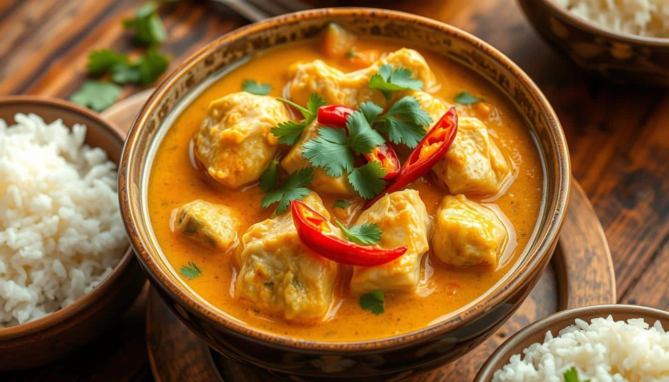 Savory Coconut Curry Chicken Recipe Delight
