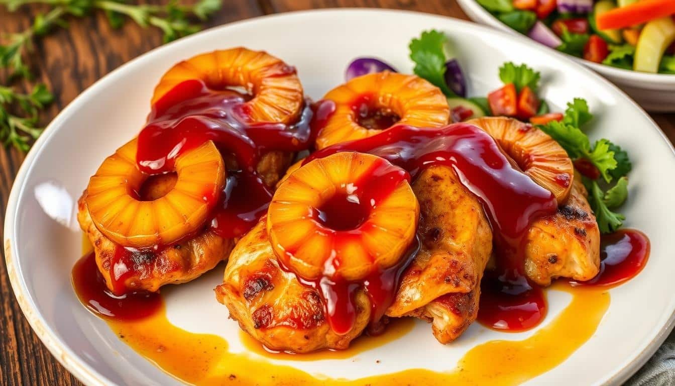 Baked Pineapple BBQ Chicken Breast Recipe | Easy Dinner