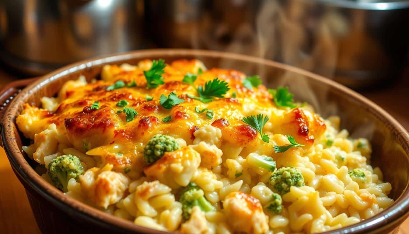Hearty Chicken Broccoli Rice Casserole Recipe