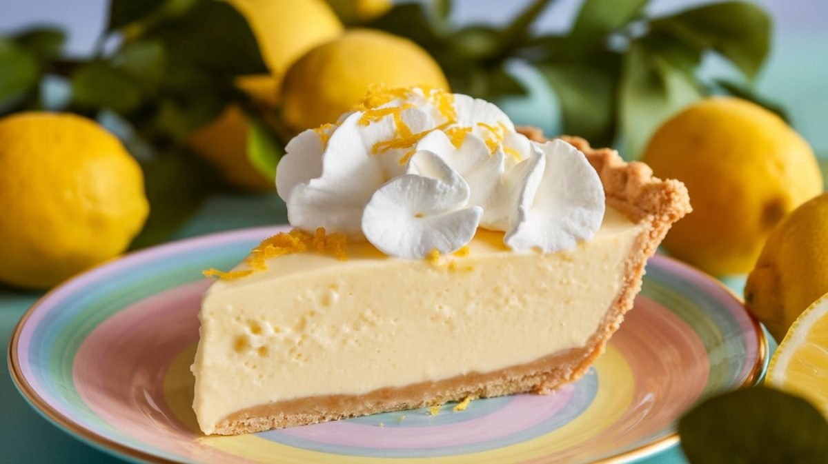 Refreshing Cream Cheese Lemonade Pie Recipe - Courtneys World
