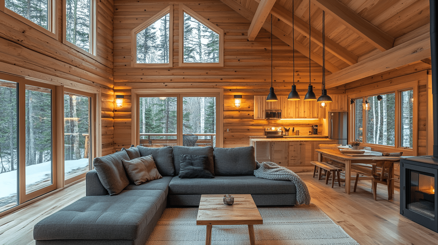 29 Small Cabin Interiors To Transform Your Tiny Space Into A Stylish ...