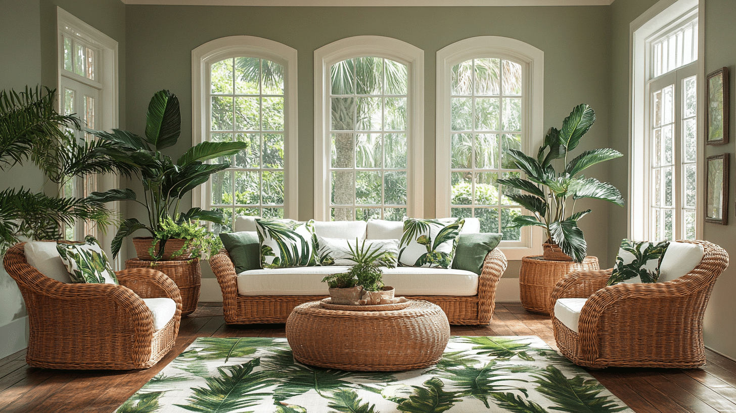 29 Tropical Living Room Ideas For A Stylish And Soothing Environment ...