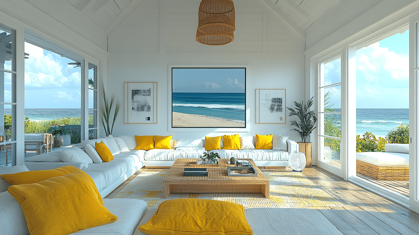 29 Coastal Cottage Living Room Ideas For A Touch Of Tropical Paradise ...