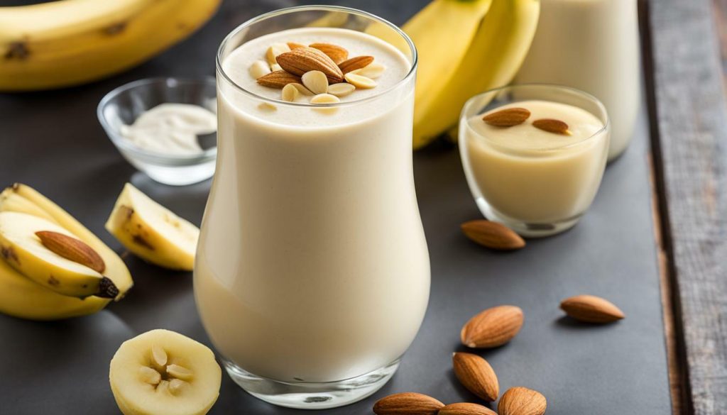 Almond Milk Banana Oatmilk Smoothie