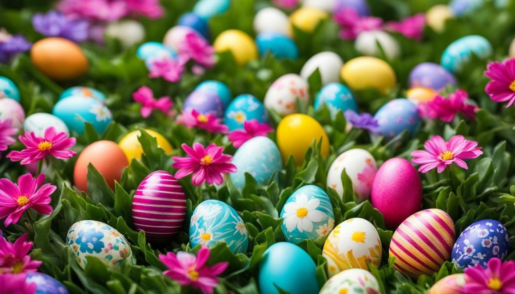 Camouflaged Easter Eggs