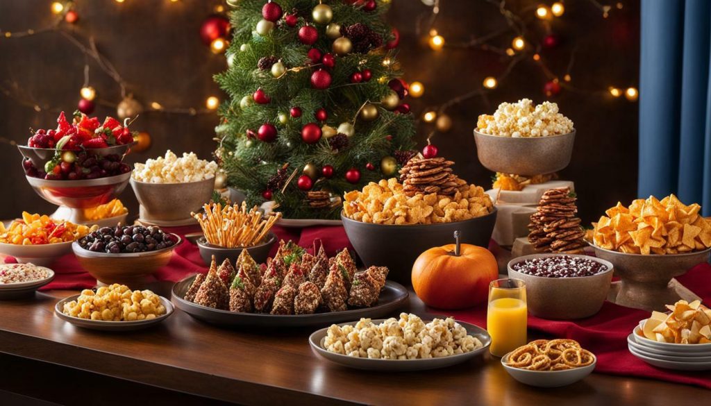 Delicious holiday party snacks