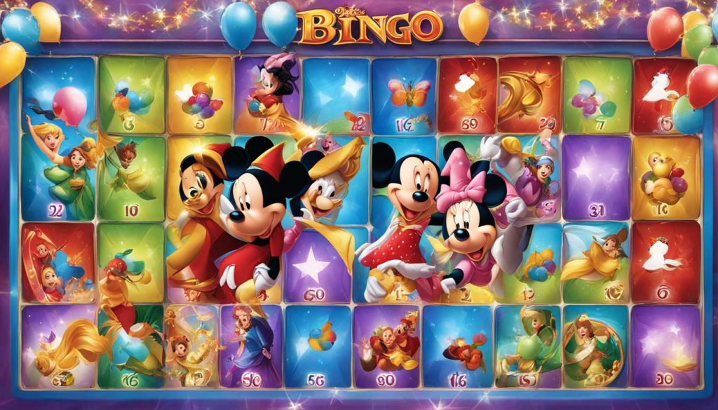 Disney Bingo for Kids