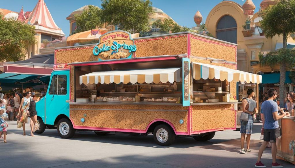 Disney Springs Cookie Dough Food Truck