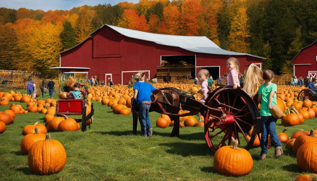 Family-friendly activities at the Great Pumpkin Farm