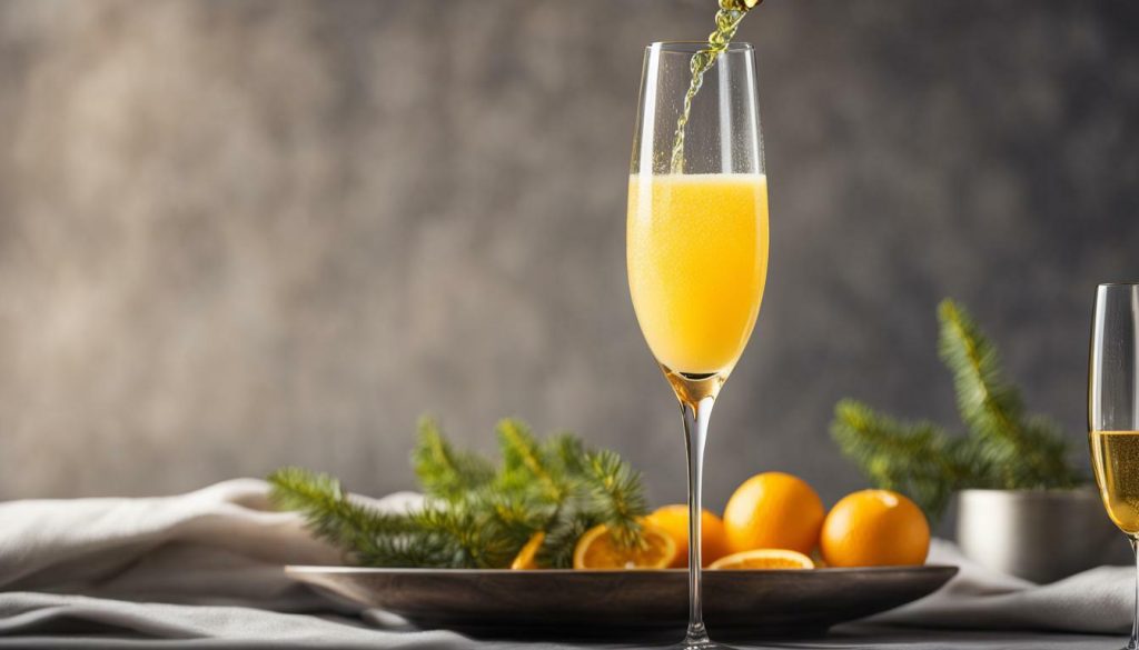 Image of a sparkling mimosa