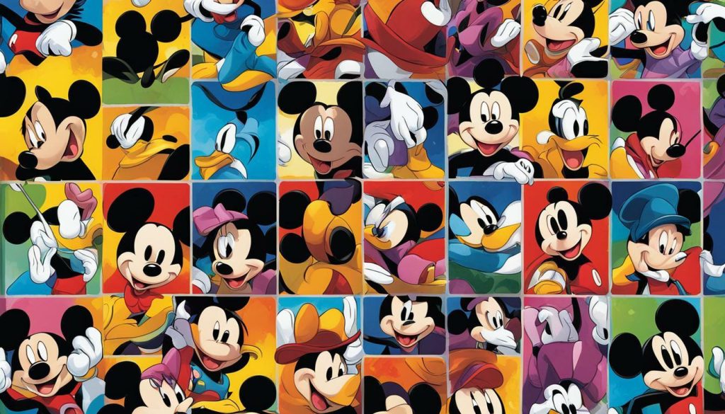 Mickey Mouse Bingo Cards
