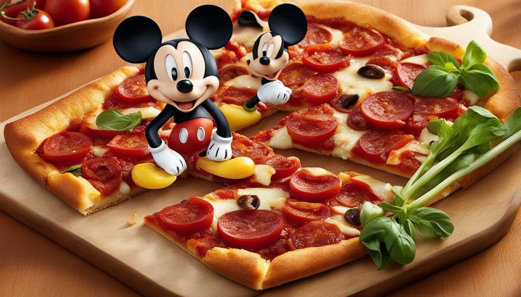 Mickey Mouse Pizza