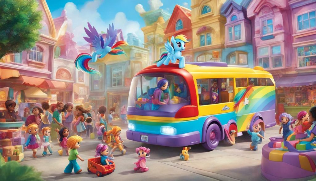 Playskool Rainbow Dash Friendship Bus
