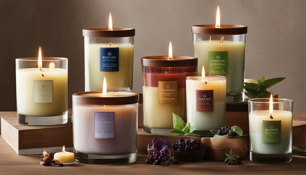Purewick candle collection
