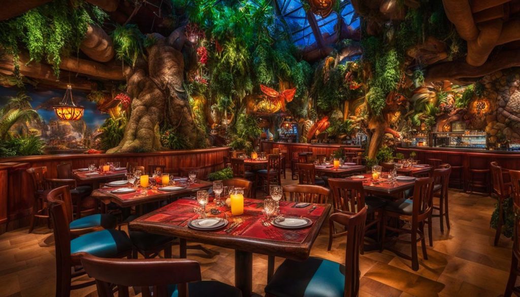Rainforest Cafe Delicious Food and Fun