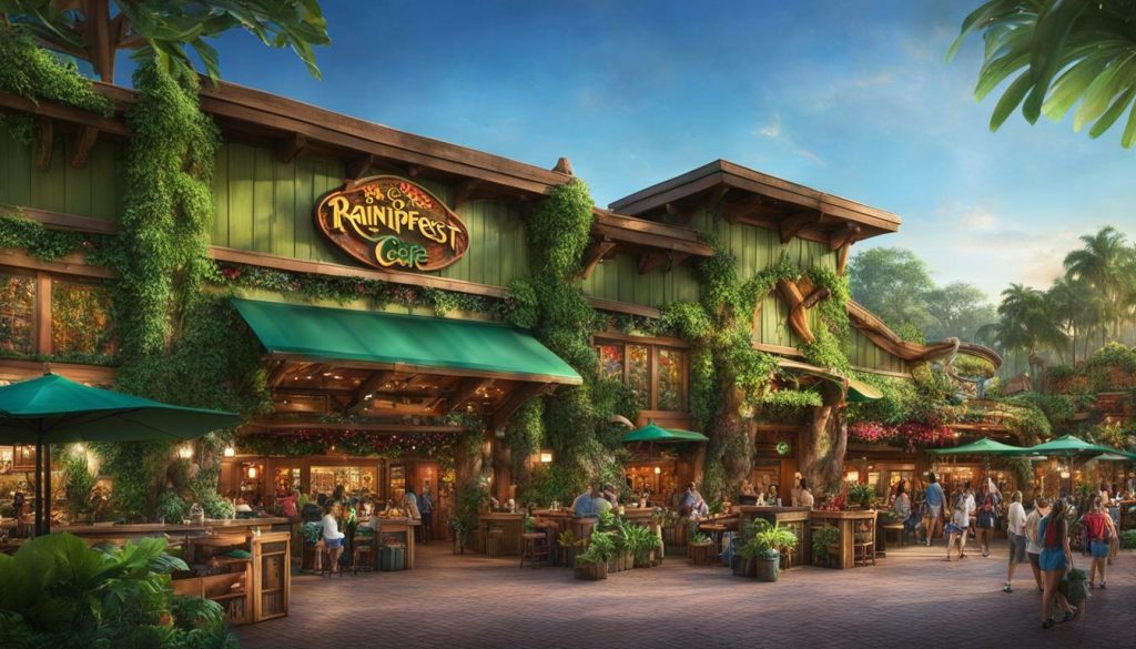 Rainforest Cafe Earth-Friendly Initiatives