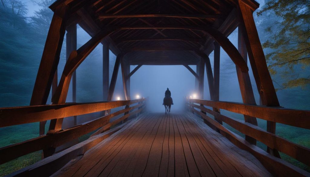 Sachs Covered Bridge ghost pictures