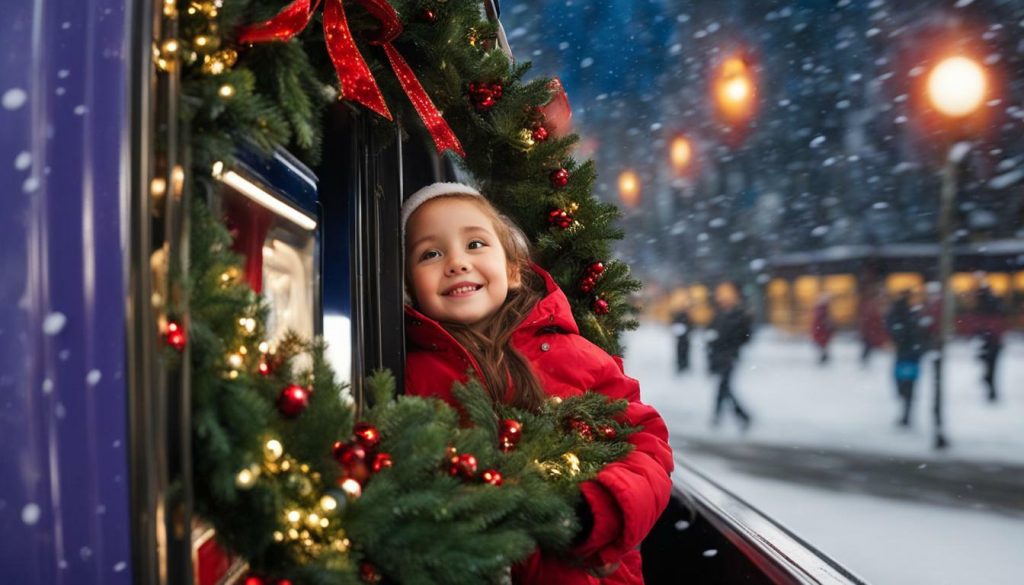 Santa Train ride in New York