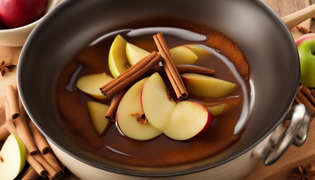 Stewed Cinnamon Apples for Apple Turnovers