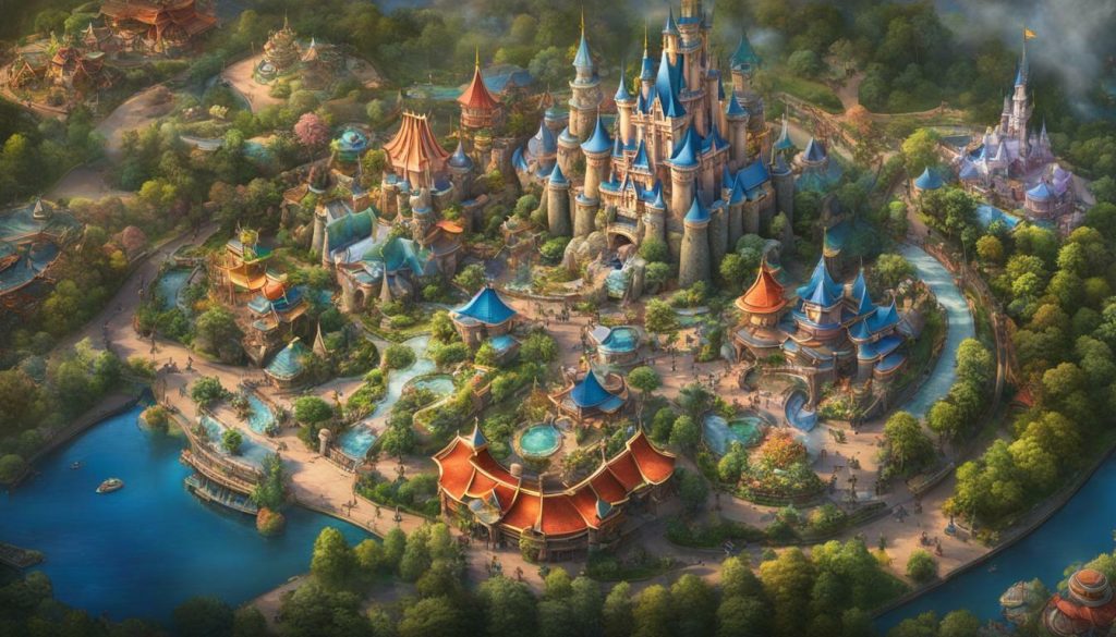Tokyo Disneyland Themed Lands