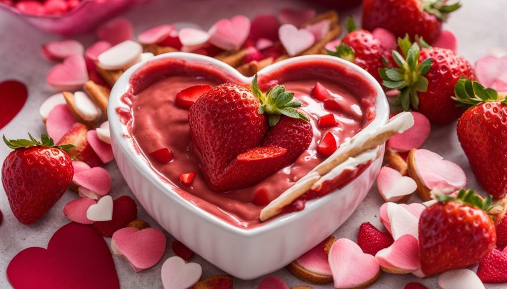 Valentine Strawberry Dunkaroo Dip