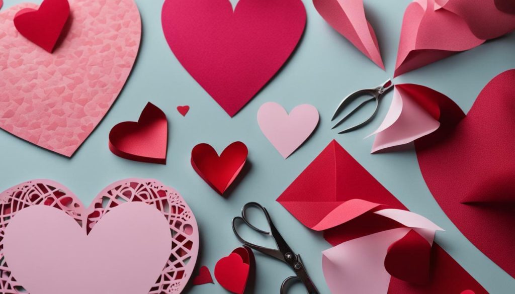 Valentine's Day cutouts