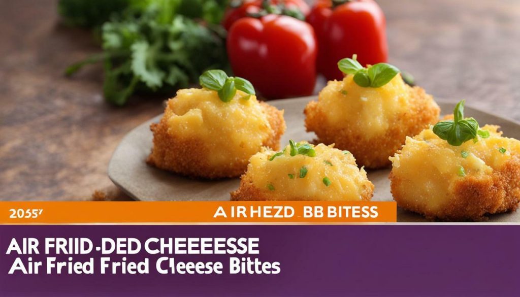 air fried cheese bites
