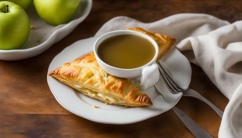 air fryer apple puff pastry