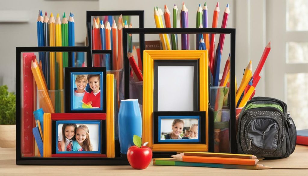 back to school with boscovs plus pencil picture frame