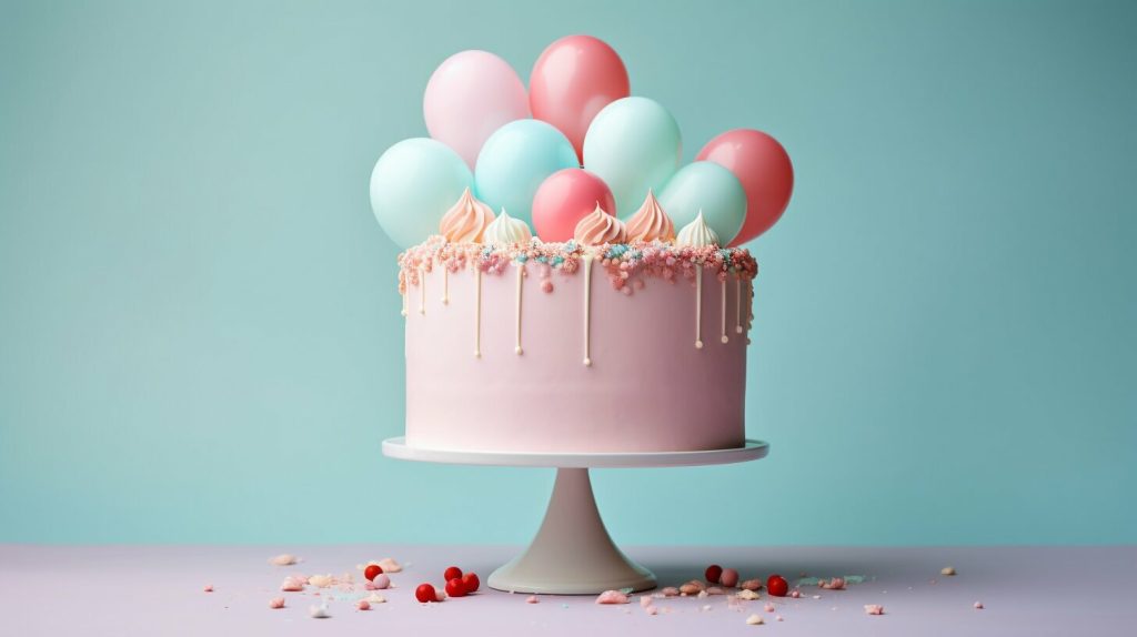 balloon cake topper