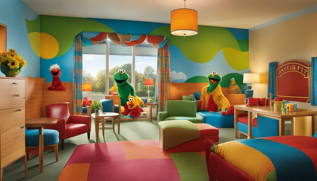best accommodation at sesame place