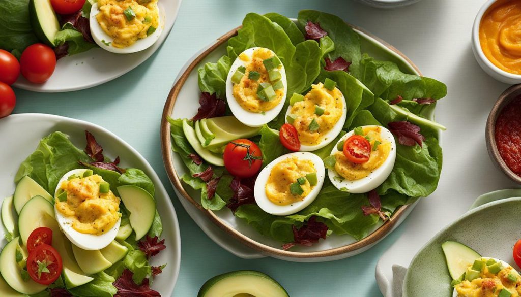 delicious deviled egg salad image