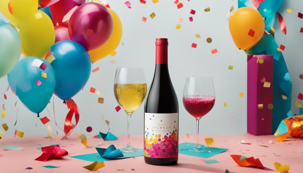 design your own birthday wine labels