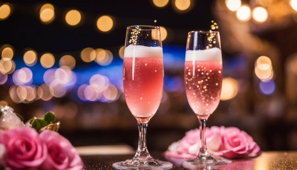 disney springs millennial pink champagne wine slushies