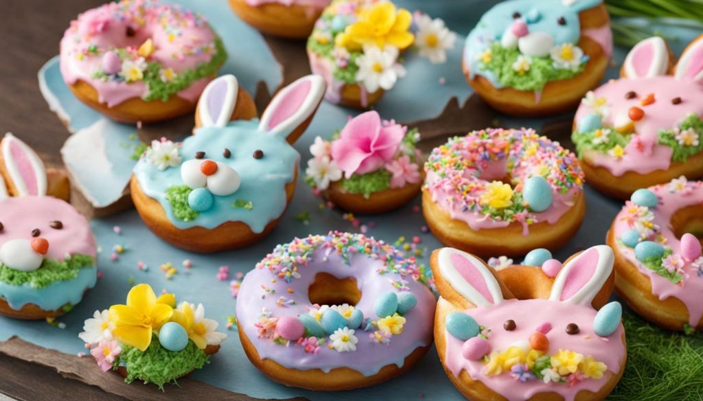 easter bunny donuts