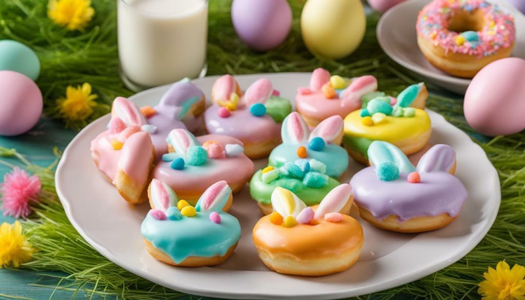 easter bunny donuts