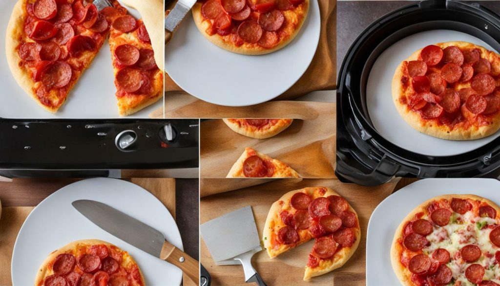 easy air fryer biscuit pepperoni pizza recipe