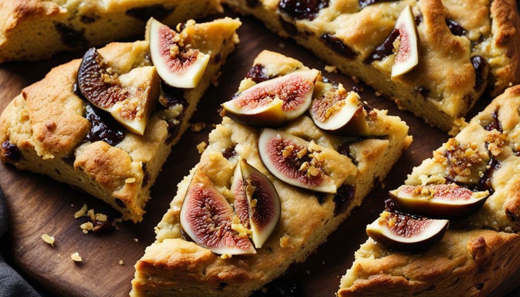 fig and cardamom scones
