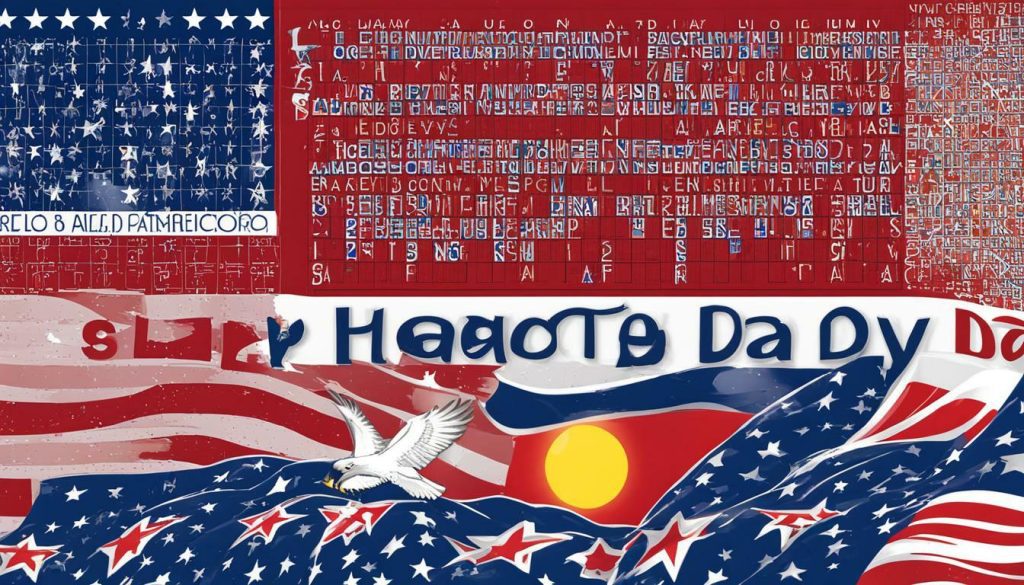 flag day word search free printable