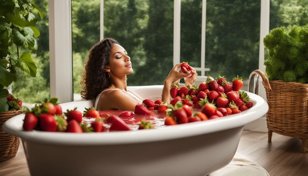 fresh picked strawberries bath and body works