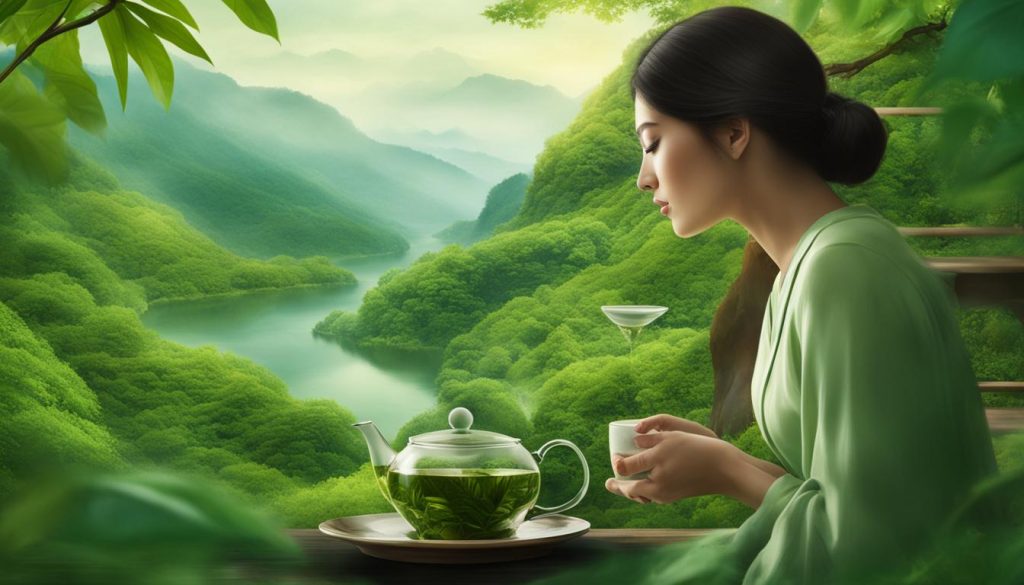 green tea for sleep and stress